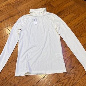 NWT: JCREW White Turtleneck